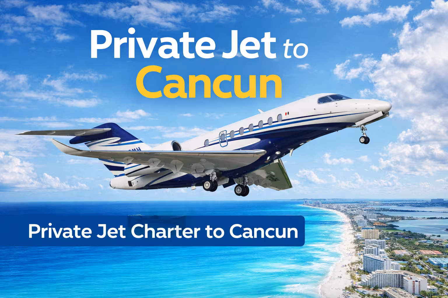 Private jet charter aircraft selection